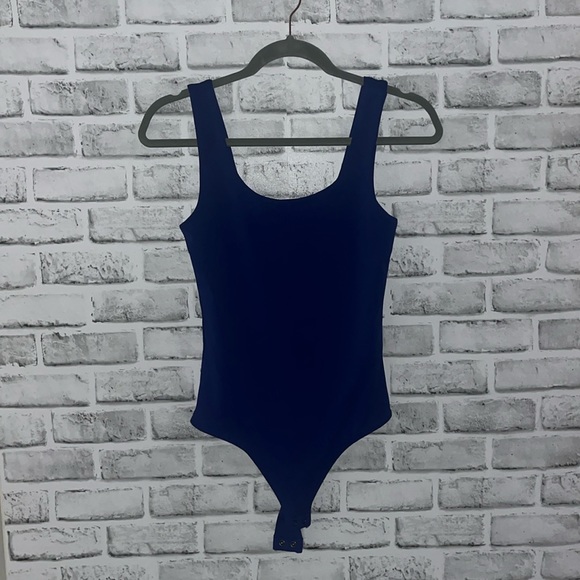 Express Tops - NWT Express Body Contour bodysuit royal blue